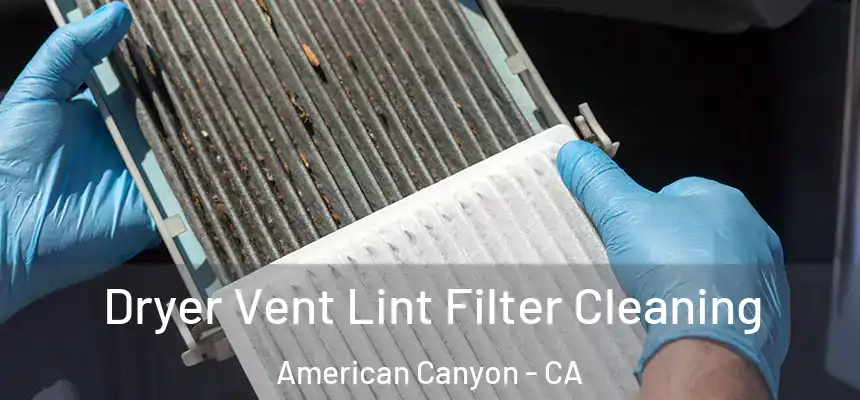  Dryer Vent Lint Filter Cleaning American Canyon - CA