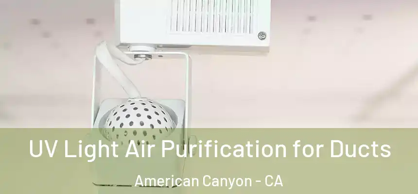  UV Light Air Purification for Ducts American Canyon - CA